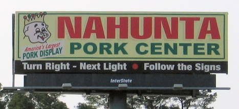 America's Largest Pork Display